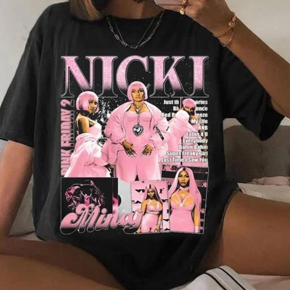 Gildan Other - Nicki Lewinsky Airbrush Style Shirt, Nicki Minaj T-shirt
